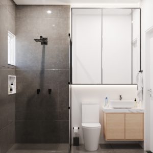 Banheiro. (Ar:Co – Arquitetura Cooperativa).