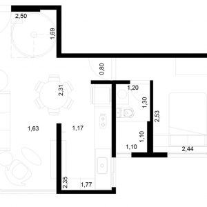 Layout do Pavimento Inferior. (Ar:Co – Arquitetura Cooperativa).