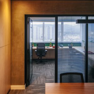 Vista do Departamento Financeiro. (Ar:Co – Arquitetura Cooperativa).