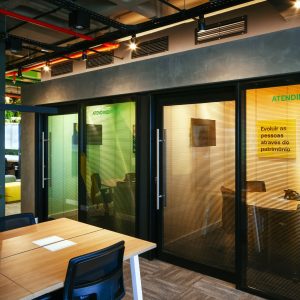 Salas de Atendimento Área de Trabalho Sul. (Ar:Co – Arquitetura Cooperativa).
