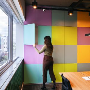 Abertura Armário Área de Trabalho Sul. (Ar:Co – Arquitetura Cooperativa).