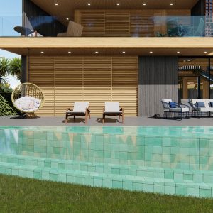 Espaço de lazer / Solarium. (Ar:Co – Arquitetura Cooperativa).