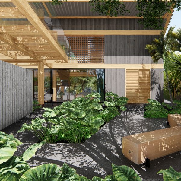 Praça de Boas Vindas. (Ar:Co – Arquitetura Cooperativa).