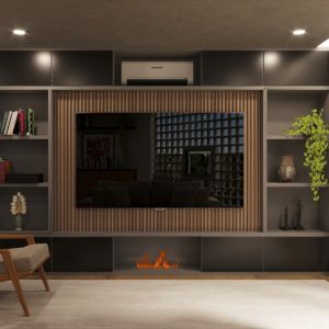 Sala de Estar. (Ar:Co – Arquitetura Cooperativa).