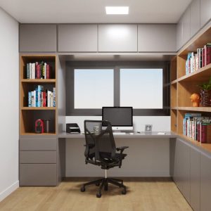 Home Office. (Ar:Co – Arquitetura Cooperativa).