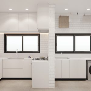 Cozinha Funcional. (Ar:Co – Arquitetura Cooperativa).