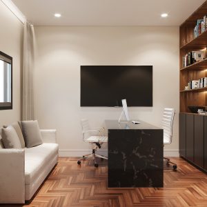 Escritório Reversível. (Ar:Co – Arquitetura Cooperativa).