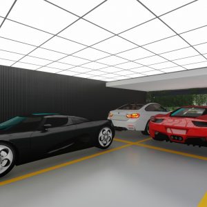 Garagem para coleção particular. (Ar:Co – Arquitetura Cooperativa).