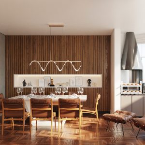 Sala de Jantar. (Ar:Co – Arquitetura Cooperativa).