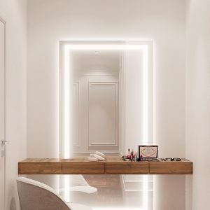 Penteadeira Dormitório Casal. (Ar:Co – Arquitetura Cooperativa).