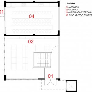Planta Pavimento Térreo. (Ar:Co – Arquitetura Cooperativa).
