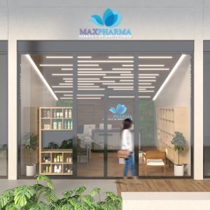 Fachada para o Centro Comercial. (Ar:Co – Arquitetura Cooperativa).