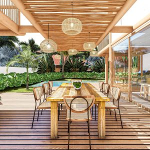 Sala de Jantar . (Ar:Co – Arquitetura Cooperativa).