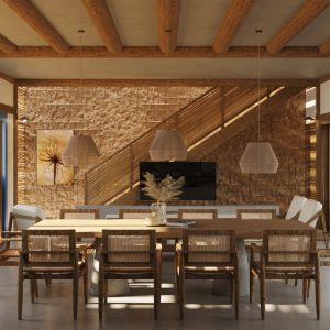 Sala de Jantar. (Ar:Co – Arquitetura Cooperativa).