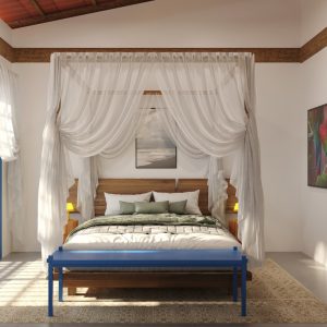 Suíte. (Ar:Co – Arquitetura Cooperativa).