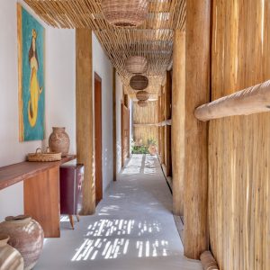 Acesso aos Quartos. (Ar:Co – Arquitetura Cooperativa).