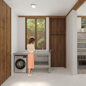 Área de Serviço. (Ar:Co – Arquitetura Cooperativa).