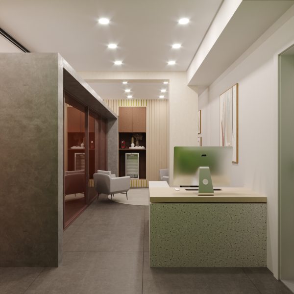 Recepção. (Ar:Co – Arquitetura Cooperativa).