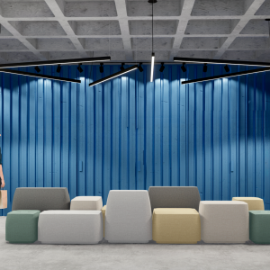 Recepção. (Ar:Co – Arquitetura Cooperativa).