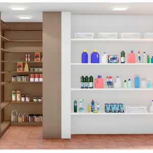 Vista da Despensa. (Ar:Co – Arquitetura Cooperativa).