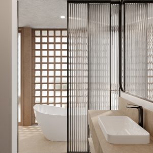 Banheiro. (Ar:Co – Arquitetura Cooperativa).