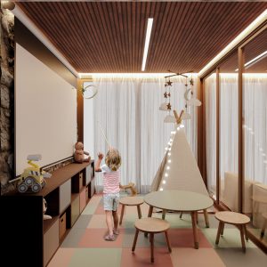 Brinquedoteca. (Ar:Co – Arquitetura Cooperativa).