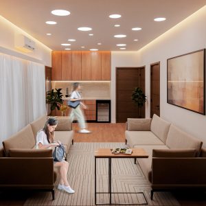 Recepção. (Ar:Co – Arquitetura Cooperativa).