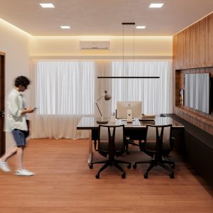 Diretoria 1 / Sala de Reuniões. (Ar:Co – Arquitetura Cooperativa).