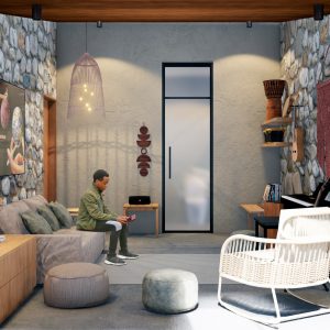 Sala de Música. (Ar:Co – Arquitetura Cooperativa).