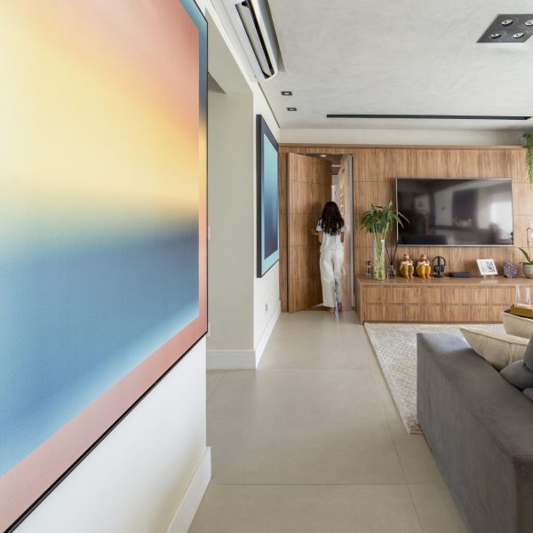 Sala de Estar. (Ar:Co – Arquitetura Cooperativa).