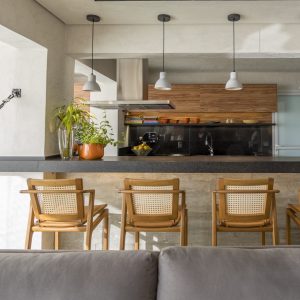 Cozinha. (Ar:Co – Arquitetura Cooperativa).