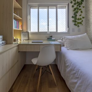 Suíte 1. (Ar:Co – Arquitetura Cooperativa).