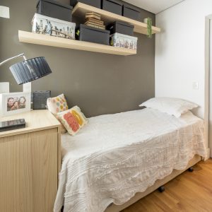 Suíte 1. (Ar:Co – Arquitetura Cooperativa).