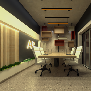 Sala Coworking. (Ar:Co – Arquitetura Cooperativa).